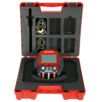 Цифровой манометрический коллектор ROCOOL 600 с двумя температурными клеммами