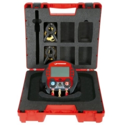 Цифровой манометрический коллектор ROCOOL 600 с двумя температурными клеммами