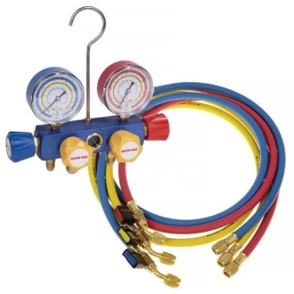 Манометрический коллектор и напорные шланги в комплекте SEGO KIT MANFL для хладагента R410A, R32