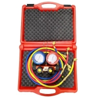 II Набор шлангов "Плюс" с 4-х позиционным коллектором для хладагентов R410A, R32