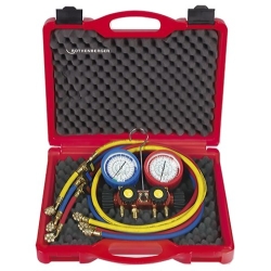 II Набор шлангов "Плюс" с 4-х позиционным коллектором для хладагентов R22, R134A, R407C, R404A