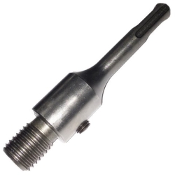 Подсоединение алмазной коронки для подрозетников SDS Plus