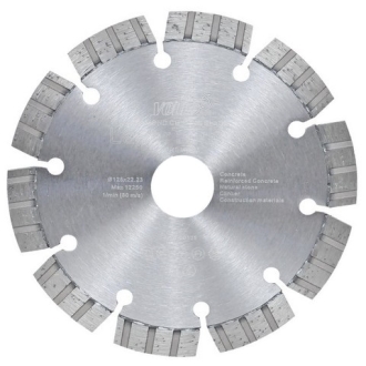 Диск алмазный LaserTurbo V PREMIUM, ø 125 х 22,23 мм