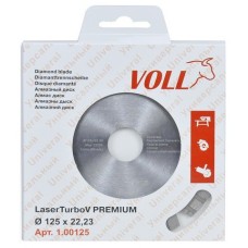 Диск алмазный LaserTurbo V PREMIUM, ø 125 х 22,23 мм