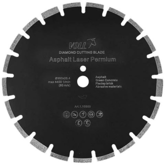 Диск алмазный Asphalt Laser PREMIUM, ø 350 х 25,4 мм