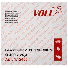 Диск алмазный LaserTurbo V Н12 PREMIUM, ø 400 х 25,4 мм