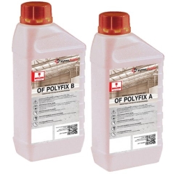 Поликарбамидный ремонтный состав для бетона OF PolyFix 2, комплект 2 л