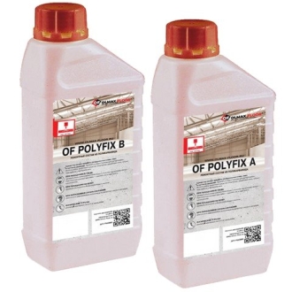 Поликарбамидный ремонтный состав для бетона OF PolyFix 2, комплект 2 л