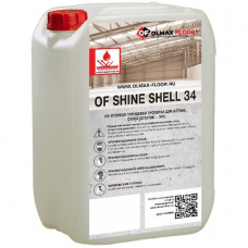 Глянцевая защитная пропитка для бетона OF Shine Shell 34%, 30 л