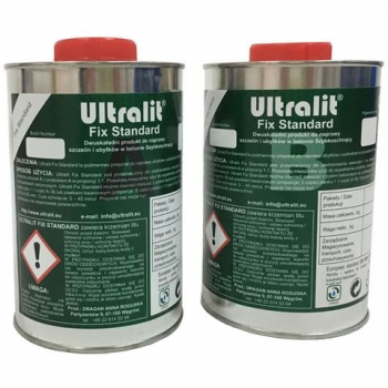 Полимерная смесь для ремонта бетона Superabrasive ULTRALIT FIX Standard, 2 л