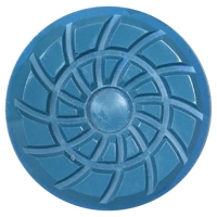 Полировальный диск для гранита, спиральный, ø 76 мм, 400#