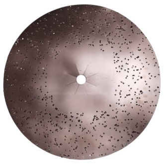 Диск шлифовальный металлический, двухсторонний, ø 400 мм, 24#