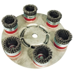 Диск монтажный с 6 круглыми щетками, ø 400 мм