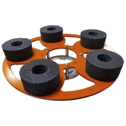 Диск монтажный с 5 круглыми чашками, ø 400 мм