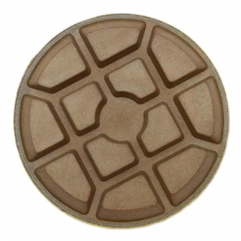 Полировальный диск по бетону plate-A, на липучке, сухой, ø 100 мм, 150#