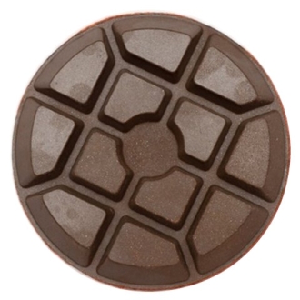 Полировальный диск по бетону plate-B, на липучке, мокрый, ø 100 мм, 150#