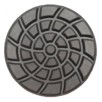 Полировальный диск для бетона № 3, сухой, на липучке, ø 100 мм, Grit 200#