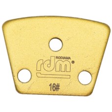 Шлифовальный сегмент для мягкого бетона, тройной, Grit 16#