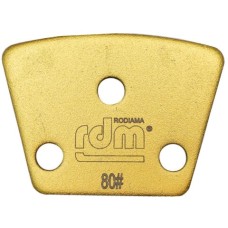 Шлифовальный сегмент для мягкого бетона, тройной, Grit 80#