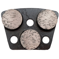 Шлифовальный сегмент для стандартного бетона, тройной, Grit 60#