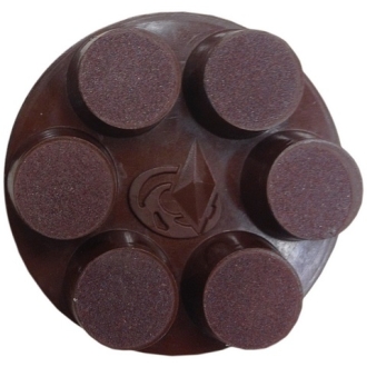 Шлифовальный диск для твёрдого бетона CALIBRA, ø 76 мм, 200#