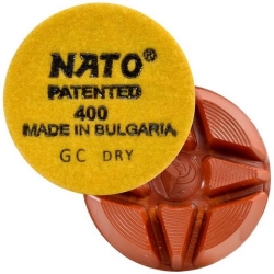 Полировальный диск по бетону NATO на липучке, ø 76 мм, 400#
