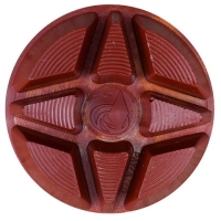 Полировальный диск по бетону NATO на липучке, ø 76 мм, 3000#