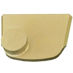 Шлифовальный сегмент для сверхтвердого бетона, одинарный, круглый, 70#