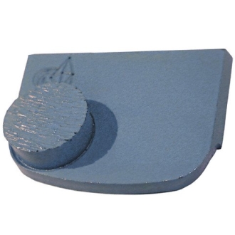 Шлифовальный сегмент для стандартного бетона, одинарный, круглый, 120#