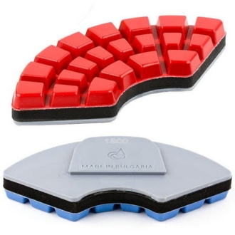 Полировальный пад по бетону WAFFEL на креплении Quick Change, ø 335 мм, 100#