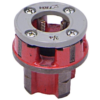 Резьбонарезная головка Voll, BSPT, ø 3/4"