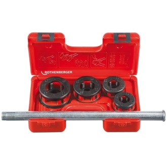 Набор клуппов с трещёткой SUPER CUT Rothenberger, 1/2 - 1.1/4"