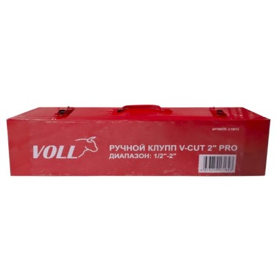 Набор клуппов с трещёткой V-Cut Voll, 1/2 - 2"