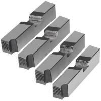 Резьбонарезные гребенки для станка 215 и 415 Super-Ego (4 шт.), BSPT, 1/2 - 3/4 дюйма