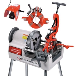 Резьбонарезной станок с автоматической головкой SUPERTRONIС 3 SE Rothenberger, BSPT R, 1/2 - 3 дюйма