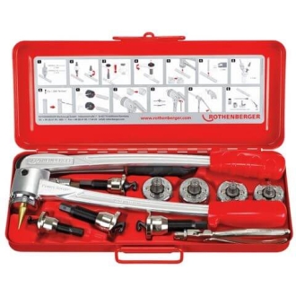 Труборасширитель и отбортовщик в наборе COMBI KIT ROLOCK, 1/2 - 3/4 - 1"