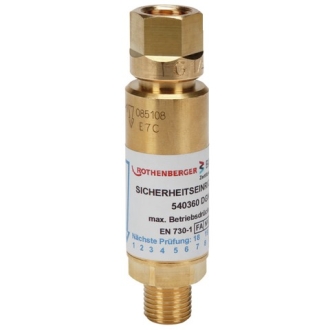 Клапан защиты от обратного удара (кислород)