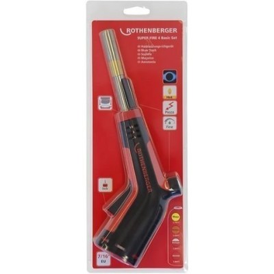 Газовая горелка SUPER FIRE 4 BASIC SET Rothenberger, соединение 7/16" EU