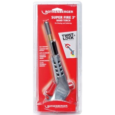 Газовая горелка Rothenberger SUPER FIRE 3 Rothenberger, соединение 7/16" EU
