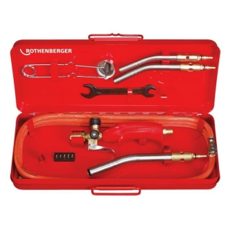 Пропановая горелка в наборе TURBOPROP Rothenberger, шланг 2,5 м, сопло ø 12 - 15 - 18 мм