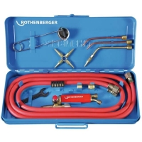 Газовая горелка для сварки и пайки в наборе ALLGAS 2000 Rothenberger, 17 предметов