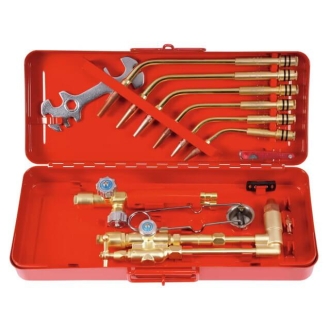 Газовая горелка для сварки, резки и пайки в наборе RE 17 Rothenberger, 13 предметов + 4 доп.
