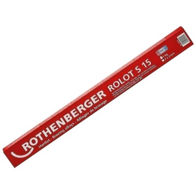 Твердый припой ROLOT S 15 СР 102 Rothenberger, Ag 15 / Cu 80 / P 5