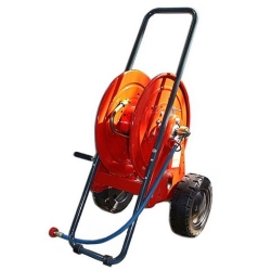 Барабан для шланга на тележке ВД на тележке, 500 бар 60 м