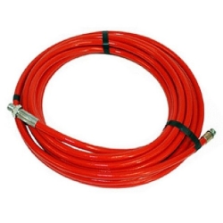 Шланг для чистки труб DN6 / 300 бар, 1/4"ш, 11м, красный