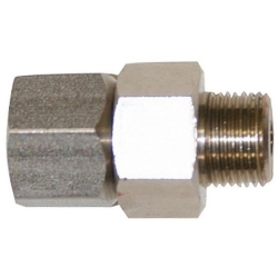 Соединитель вращающийся 3/8" ш, 500 бар, нерж.