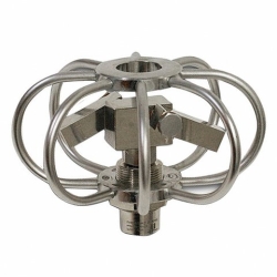 Насадка ротационная для чистки труб и каналов, 250 бар, ø 150 мм, 25°