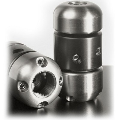Роторная форсунка для чистки труб, 1/4", 130 бар, 45°