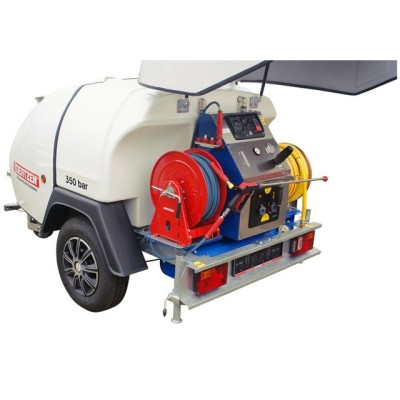 Дизельная мойка сверхвысокого давления на прицепе POWERTRAILER 350 Oertzen, 35,35 л.с. / 350 бар
