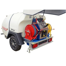 Дизельная мойка сверхвысокого давления на прицепе POWERTRAILER 520 Oertzen, 500 бар